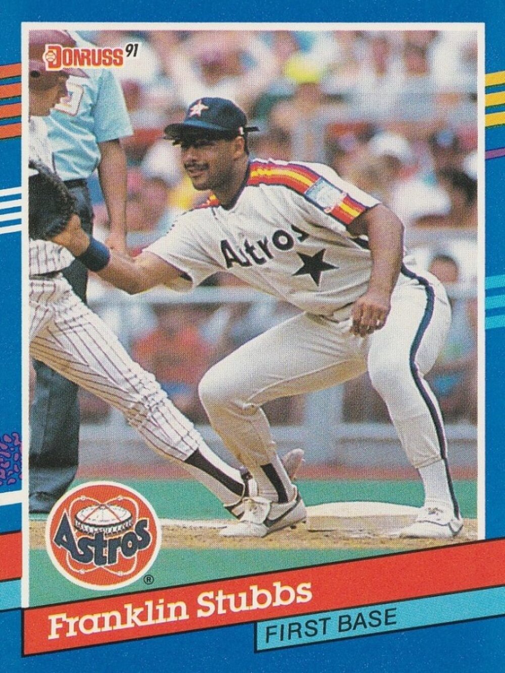 Franklin Stubbs - Donruss 91 Baseball Card